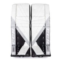 CCM Extreme Flex E5.5 Junior Goalie Leg Pads - Source Exclusive -Warrior Store ccm leg pads ccm extreme flex e5 5 junior goalie leg pads source exclusive white white black silver 26 1 28744299216962