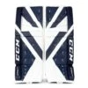 CCM Extreme Flex E5.9 Intermediate Goalie Leg Pads -Warrior Store ccm leg pads ccm extreme flex e5 9 intermediate goalie leg pads white white navy navy 30 1 28744299839554