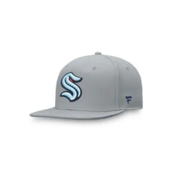 Seattle Kraken Fanatics Core Snapback Hat -Warrior Store fanatics hats seattle kraken fanatics core snapback hat osfa grey 30418233196610