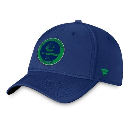 Vancouver Canucks Fanatics Authentic Pro Training Camp Flexfit Hat -Warrior Store fanatics hats vancouver canucks fanatics authentic pro training camp flexfit hat m l 29365523906626