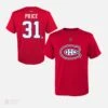 Montreal Canadiens Outer Stuff Name & Number Youth Shirt - Carey Price -Warrior Store outer stuff shirts montreal canadiens outer stuff name number youth shirt carey price red xl 11548268003394