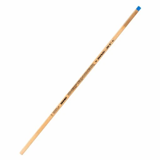 Ring-Jet Defender Senior Ringette Stick -Warrior Store ring jet ringette sticks ring jet defender senior ringette stick natural wood gold blue tip sr 28796806856770