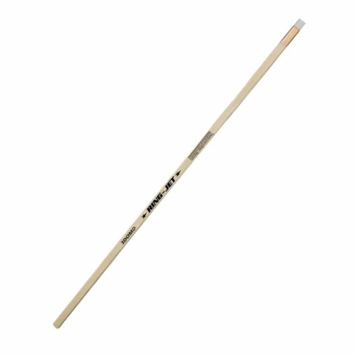 Ring-Jet Defender Senior Ringette Stick -Warrior Store ring jet ringette sticks ring jet defender senior ringette stick natural wood gold white tip sr 28796806824002