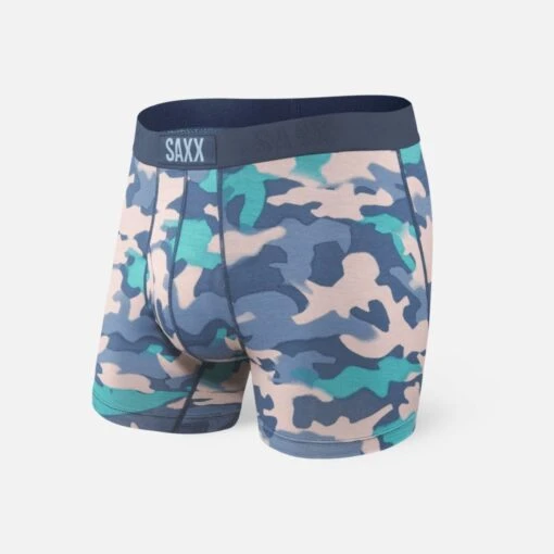 Saxx Ultra Boxers - DK Denim Stencil Camo -Warrior Store saxx underwear saxx ultra boxers dk denim stencil camo 14123842830402