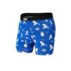 Saxx Ultra Boxers - Peak Blue Astro Snowman -Warrior Store saxx underwear saxx ultra boxers peak blue astro snowman blue s 28756509425730