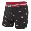 Saxx Vibe Boxers - Black True North -Warrior Store saxx underwear saxx vibe boxers black true north l 29811070074946