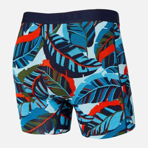 Saxx Vibe Boxers - Blue Pop Jungle -Warrior Store saxx underwear saxx vibe boxers blue pop jungle 28560228188226