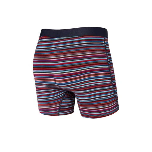 Saxx Vibe Boxers - Blue Vibrant Stripe -Warrior Store saxx underwear saxx vibe boxers blue vibrant stripe 28744435990594