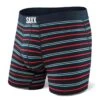 Saxx Vibe Boxers - Dark Ink Coast Stripe -Warrior Store saxx underwear saxx vibe boxers dark ink coast stripe xl 29811069419586