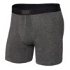 Saxx Vibe Boxers - Graphite Heather -Warrior Store saxx underwear saxx vibe boxers graphite heather m 29811126960194