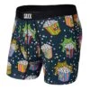 Saxx Vibe Boxers - Multi Pop Art Popcorn -Warrior Store saxx underwear saxx vibe boxers multi pop art popcorn black blue s 29811127517250