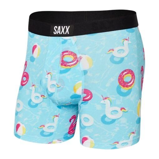 Saxx Vibe Boxers - Pool Party -Warrior Store saxx underwear saxx vibe boxers pool party s 28990833688642