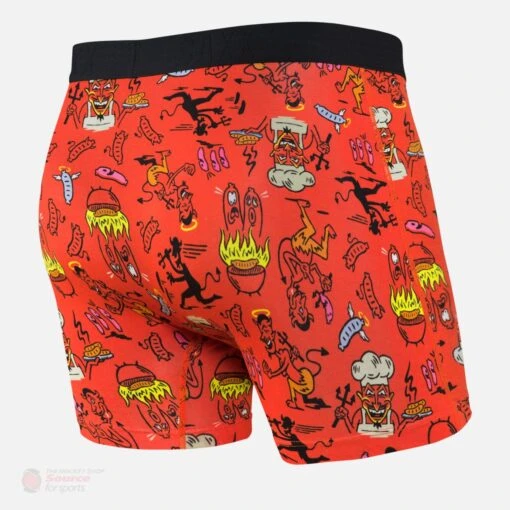 Saxx Vibe Boxers - Red Halloweenie -Warrior Store saxx underwear saxx vibe boxers red halloweenie 14954249125954