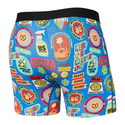 Saxx Vibe Boxers - The Bright Side -Warrior Store saxx underwear saxx vibe boxers the bright side 28990834442306