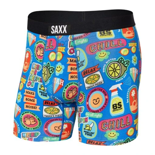 Saxx Vibe Boxers - The Bright Side -Warrior Store saxx underwear saxx vibe boxers the bright side m 28990834475074