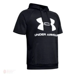 Warrior Store -Warrior Store under armour hoodies under armour rival fleece logo shortsleeve pullover mens hoodie black xxl 28744139046978