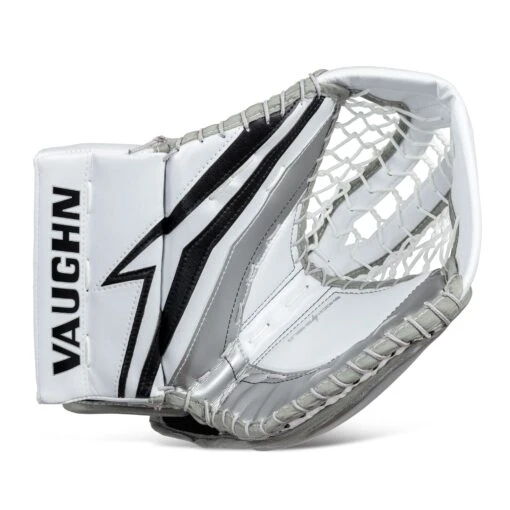 Vaughn Velocity V9 Pro Carbon Senior Goalie Catcher -Warrior Store vaughn catchers vaughn velocity v9 pro carbon senior goalie catcher white black silver regular 28743623540802