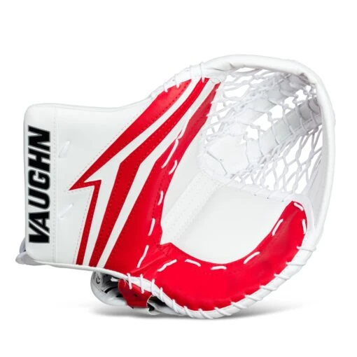 Vaughn Velocity V9 XP Junior Goalie Catcher -Warrior Store vaughn catchers vaughn velocity v9 xp junior goalie catcher white red regular 28743586218050