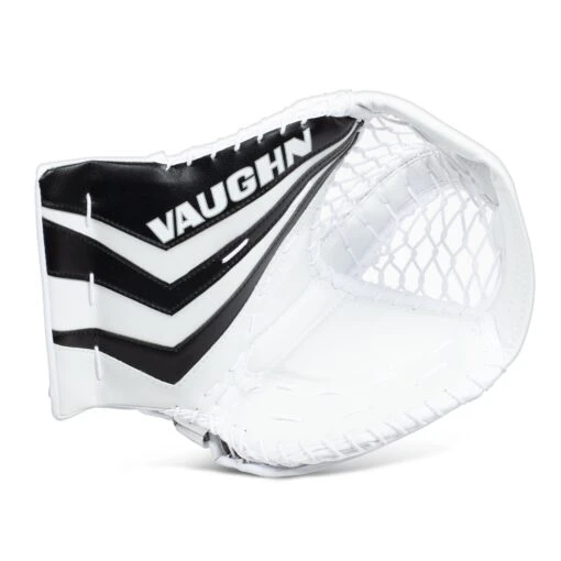 Vaughn Ventus SLR2-ST Intermediate Goalie Catcher -Warrior Store vaughn catchers vaughn ventus slr2 st intermediate goalie catcher white black full right 28743575339074