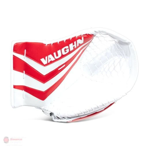 Vaughn Ventus SLR2-ST Junior Goalie Catcher -Warrior Store vaughn catchers vaughn ventus slr2 st junior goalie catcher white red regular 28743613841474