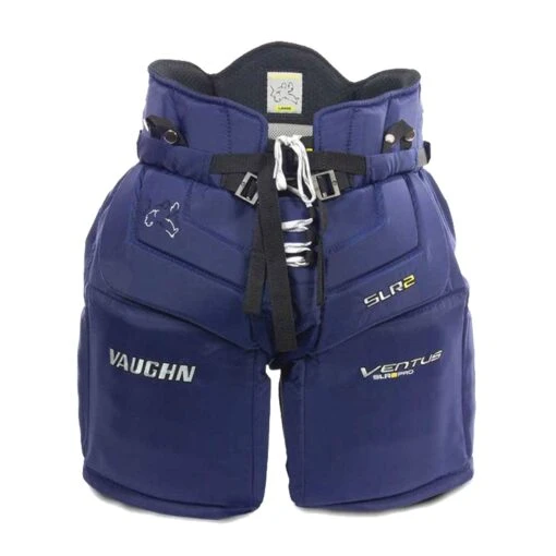 Vaughn Ventus SLR2 Junior Goalie Pants -Warrior Store vaughn goalie pants vaughn ventus slr2 junior goalie pants navy l 28766183653442