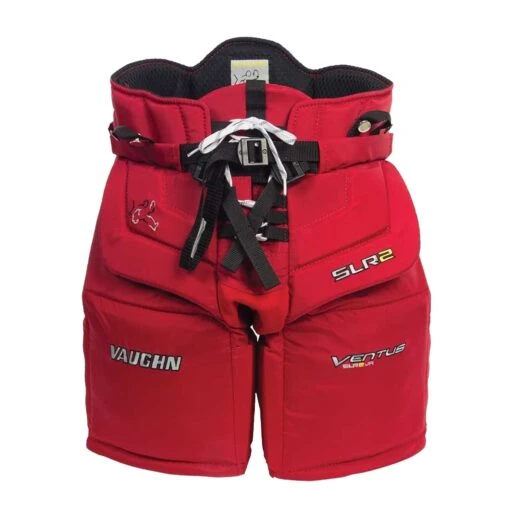 Vaughn Ventus SLR2 Junior Goalie Pants -Warrior Store vaughn goalie pants vaughn ventus slr2 junior goalie pants red s 28766181261378