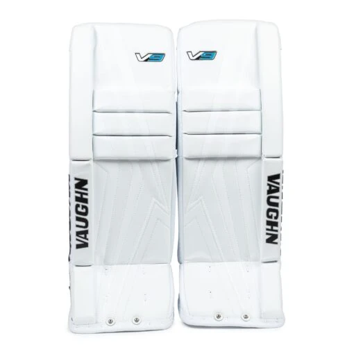 Vaughn Velocity V9 Junior Goalie Leg Pads -Warrior Store vaughn leg pads vaughn velocity v9 junior goalie leg pads white 24 2 28744338210882