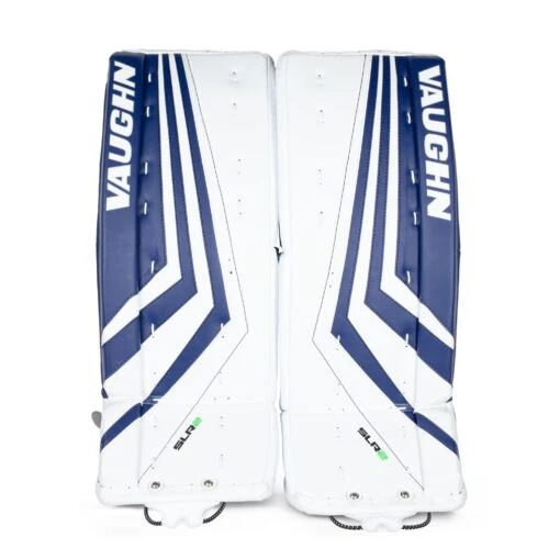 Vaughn Ventus SLR2 Junior Goalie Leg Pads -Warrior Store vaughn leg pads vaughn ventus slr2 junior goalie leg pads white blue 26 2 28744341028930