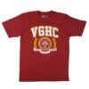 Violent Gentlemen University Heavyweight Shortsleeve Shirt - Red -Warrior Store violent gentlemen shirts violent gentlemen university heavyweight shortsleeve shirt red m 29139203981378