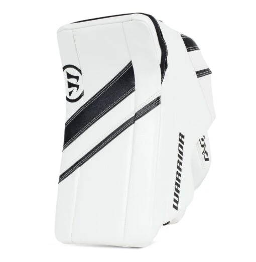 Warrior Ritual G4 Intermediate Goalie Blocker -Warrior Store warrior blockers warrior ritual g4 intermediate goalie blocker white black regular 28741241045058