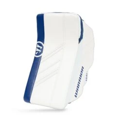 Warrior Ritual GT2 Intermediate Goalie Blocker - Source Exclusive -Warrior Store warrior blockers warrior ritual gt2 intermediate goalie blocker source exclusive white blue regular 30370365177922