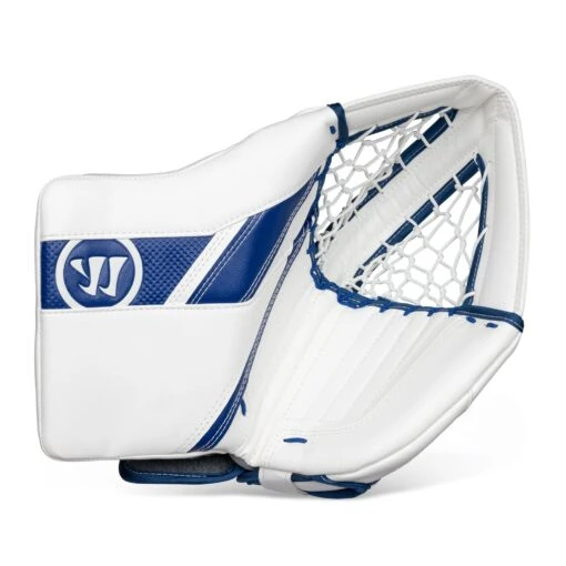 Warrior Ritual G5 Pro Senior Goalie Catcher -Warrior Store warrior catchers warrior ritual g5 pro senior goalie catcher white royal regular 28743620001858