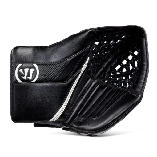 Warrior Ritual G5 SR+ Senior Goalie Catcher - Source Exclusive -Warrior Store warrior catchers warrior ritual g5 sr senior goalie catcher source exclusive black black white regular 28743624622146