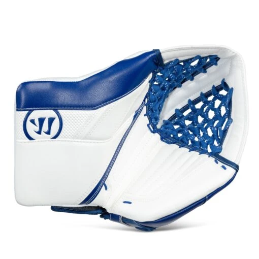 Warrior Ritual G5 SR+ Senior Goalie Catcher - Source Exclusive -Warrior Store warrior catchers warrior ritual g5 sr senior goalie catcher source exclusive white royal regular 28743624589378