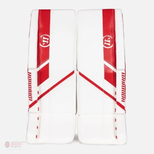 Warrior Ritual G5 Junior Goalie Leg Pads -Warrior Store warrior leg pads warrior ritual g5 junior goalie leg pads white red 24 1 14836018774082