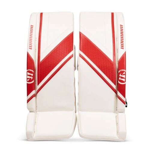 Warrior Ritual G6 E+ Junior Goalie Leg Pads -Warrior Store warrior leg pads warrior ritual g6 e junior goalie leg pads white red 26 1 30201742458946