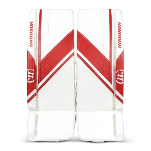 Warrior Ritual G6 E+ Senior Goalie Leg Pads -Warrior Store warrior leg pads warrior ritual g6 e senior goalie leg pads white red 32 1 5 29086635360322